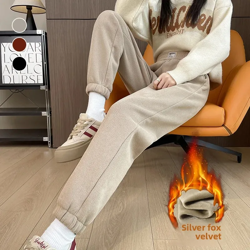Hiver nouveau épaissi polaire  - Corduroy Pant Warm avis et prix