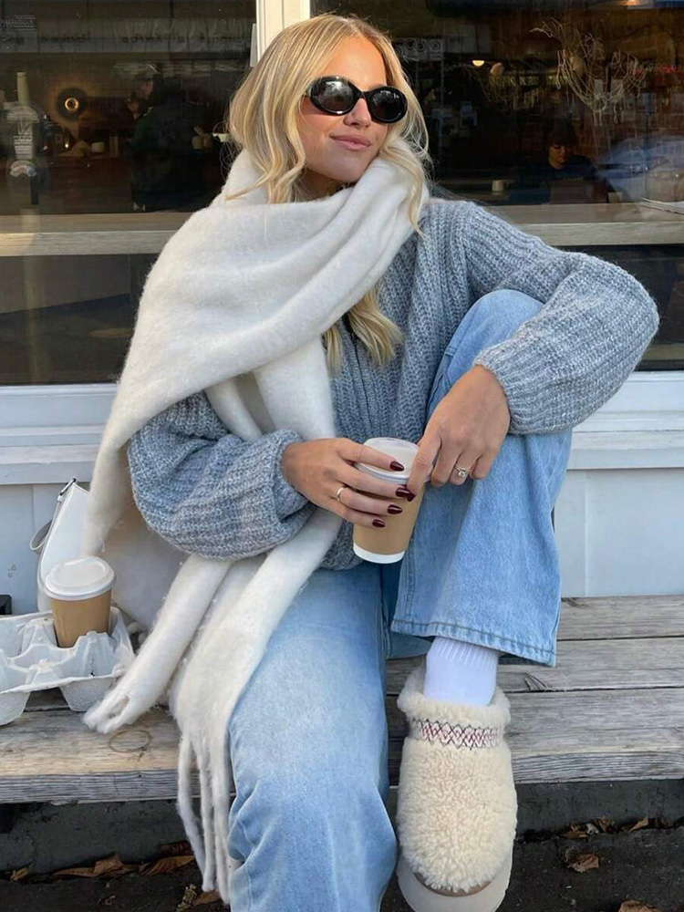 Écharpe d'hiver de luxe pour f - Cashmere Pashmina Wrap avis et prix