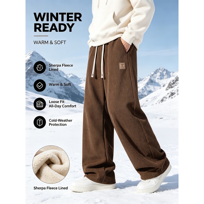 Pantalon de sport d'hiver pour - Corduroy Pant Warm avis et prix