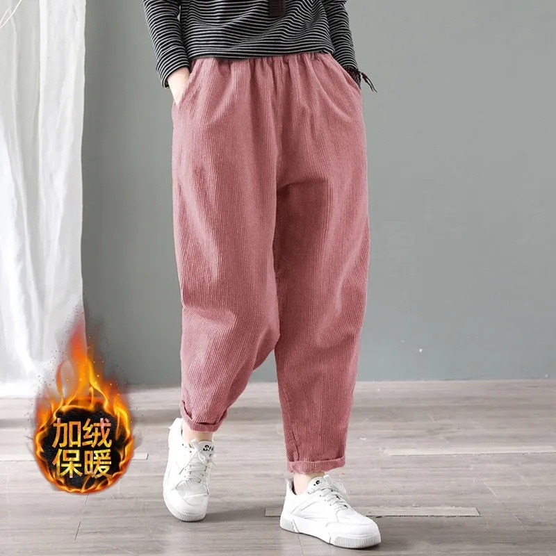 Pantalon sarouel en velours cô - Corduroy Pant Warm avis et prix