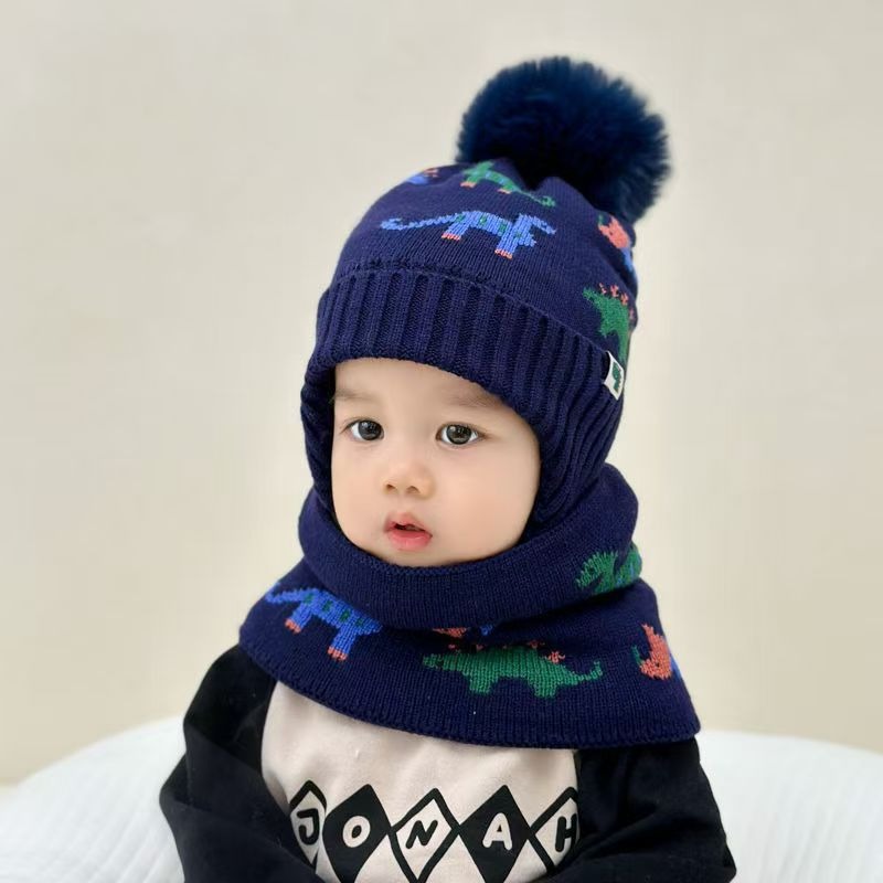 Ensemble bonnet et écharpe - T - Knit Beanie Hat Warm avis et prix